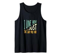 Funny Pride Pun, Je t'aime Juste comme tu ES Gay Débardeur