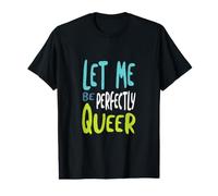 Funny Pride Pun Permets-Moi d'être Parfaitement Gay T-Shirt Graphique avec Valeur