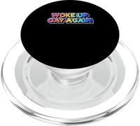 Funny Pride s'est réveillée à Nouveau Gay, Arc-en-Ciel PopSockets PopGrip pour MagSafe