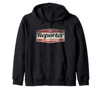 Funny Profession Quote Vintage Reporter Sweat à Capuche