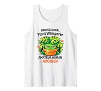 Funny Professional Plant Whisperer Amateur Humain Avoider Débardeur