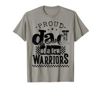 Funny Proud Dad T My Children Are My Warriors Father's Day T-Shirt
