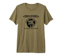Funny Proud Member Vote Leopards Eating People's Faces Party T-Shirt Haut de Gamme