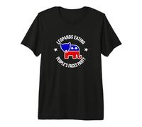 Funny Proud Member Vote Leopards Eating People's Faces Party T-Shirt Haut de Gamme