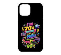 Funny Proud Throwback I'm 70s Born 80s Raised 90's Fun Party Coque pour iPhone 12 Mini
