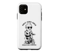 Funny Psychology Only Jung, Une Fois Immature, Tricycle pour Toujours Coque pour iPhone 11