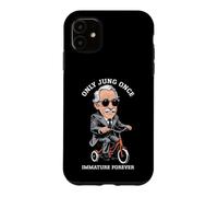 Funny Psychology Only Jung, Une Fois Immature, Tricycle pour Toujours Coque pour iPhone 11
