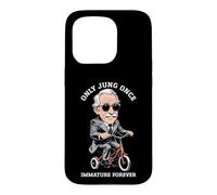 Funny Psychology Only Jung, Une Fois Immature, Tricycle pour Toujours Coque pour iPhone 15 Pro