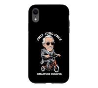 Funny Psychology Only Jung, Une Fois Immature, Tricycle pour Toujours Coque pour iPhone XR