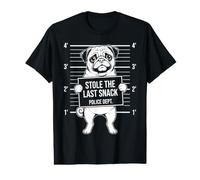 Funny Pug a volé la Programmation de The Last Snack Police T-Shirt Graphique avec Valeur