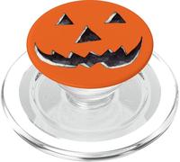 Funny Pumpkin Face Motif for Pumpkin Lover Cute Halloween PopSockets PopGrip pour MagSafe