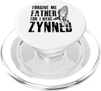 Funny Pun Generation Z, pardonne-Moi, Mon père, Car J'Ai Zynned PopSockets PopGrip pour MagSafe
