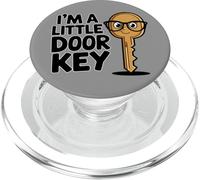 Funny Pun I'm A Little Door Key Simple Joke Silly Humour PopSockets PopGrip pour MagSafe