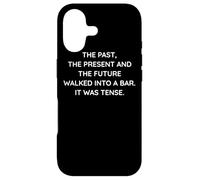 Funny Pun Language Joke Grammar Geek, Linguist Humor Coque pour iPhone 17
