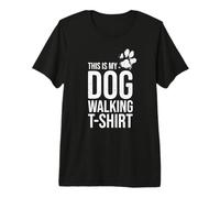 Funny Puppy Lover - C'est Mon Chien Qui Marche T-Shirt Haut de Gamme