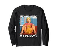 Funny Pussy Meme Adult Girls Pun Are You Looking at My Pussy Manche Longue