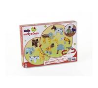 Funny puzzle - 4 animaux magnetiques Beige G