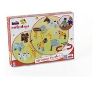 Funny puzzle - 4 animaux magnetiques Beige G