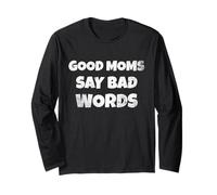 Funny Quote Good Moms Say Bad Words Manche Longue