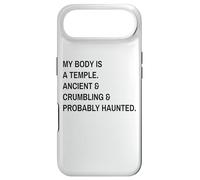 Funny Quote My Body is A Temple Coque pour iPhone Air
