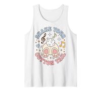 Funny Rabbit Dance Shake Your Cotton Tail Retro Débardeur