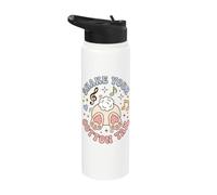 Funny Rabbit Dance Shake Your Cotton Tail Retro Stainless Steel Insulated Water Bottle