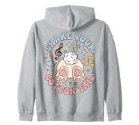 Funny Rabbit Dance Shake Your Cotton Tail Retro Sweat à Capuche