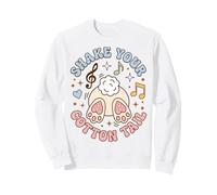 Funny Rabbit Dance Shake Your Cotton Tail Retro Sweatshirt