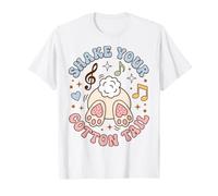 Funny Rabbit Dance Shake Your Cotton Tail Retro T-Shirt