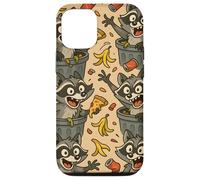 Funny Raccoon Cartoon Trash Panda Chaos Meme Art Coque pour iPhone 12/12 Pro
