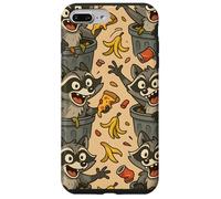 Funny Raccoon Cartoon Trash Panda Chaos Meme Art Coque pour iPhone 7 Plus/8 Plus