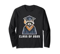 Funny Raccoon Class of 2025 Senior Graduation High School Manche Longue
