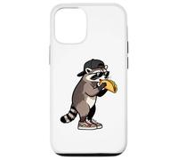 Funny Raccoon, Common Raccoon Eating a Taco Coque pour iPhone 12/12 Pro