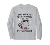 Funny Raccoon Meme Too Powerful If I Was Taller Joke Humour Manche Longue