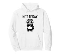 Funny Raccoon Not Today Sarcastic Lazy Trash Panda Meme Sweat à Capuche