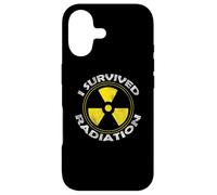 Funny Radiation Cancer Awareness Survived Radiation Warrior Coque pour iPhone 17