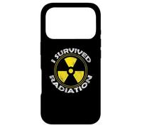 Funny Radiation Cancer Awareness Survived Radiation Warrior Coque pour iPhone 17 Pro
