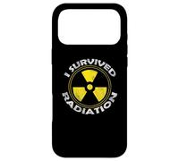 Funny Radiation Cancer Awareness Survived Radiation Warrior Coque pour iPhone 17 Pro Max