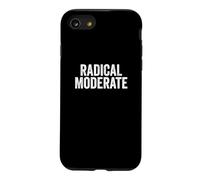 Funny Radical Moderate Republican Democrat Politics Design Coque pour iPhone SE (2020) / 7/8