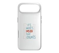 Funny Radiologist Pun, It's What at's Inside That Counts Coque pour iPhone Air