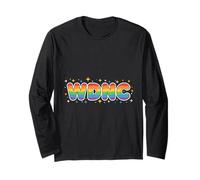 Funny Rainbow WDNC on s'en fout de Sarcastic Club Pride Manche Longue