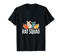Funny Rat Squad Vintage Rodent Crew Humour T-Shirt