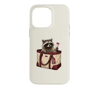 Funny Raton Laveur Voyage Airport Pass Vacation Norvège Meme Coque pour iPhone 14 Pro Max