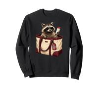 Funny Raton Laveur Voyage Airport Pass Vacation Norvège Meme Sweatshirt