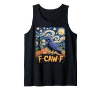 Funny Raven Starry Night Van Gogh F Caw F Débardeur