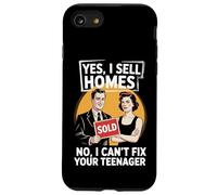 Funny Realtor Citation - Agent immobilier courtier humour adolescent Coque pour iPhone SE (2020) / 7 / 8