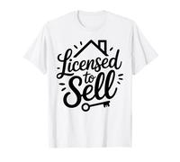 Funny Realtor sous Licence à Vendre T-Shirt
