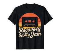 Funny Recovery is My Jam Clean Sober T-Shirt