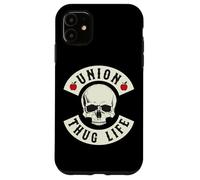 Funny Red for Ed Union Thug Retro SpEd Teacher Appreciation Coque pour iPhone 11