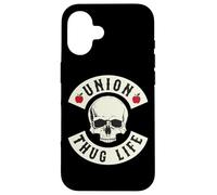 Funny Red for Ed Union Thug Retro SpEd Teacher Appreciation Coque pour iPhone 16